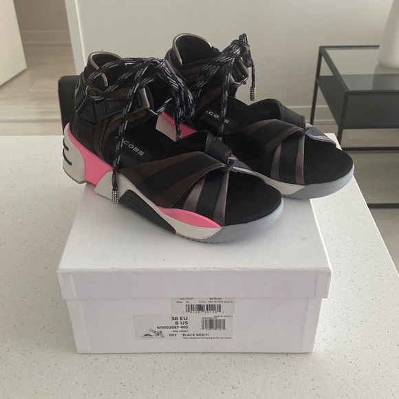 Marc Jacobs Open Toe Sport Sandals - Picture 1 of 5